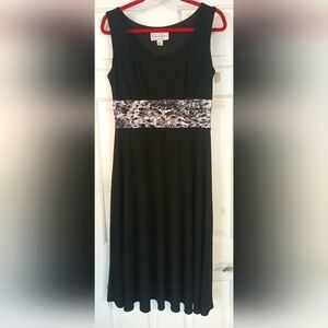 Chelsea Suite Women's Sleeveless A-line Midi Dress Size 8